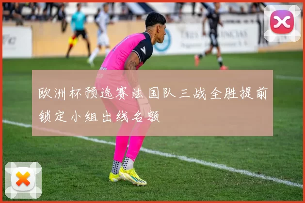 欧洲杯预选赛法国队三战全胜提前锁定小组出线名额